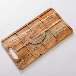 Clearance Kirklands Home Cheeky Charcuterie Board Brown