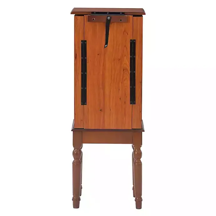 Hot Kirklands Home Cherry 5-Drawer Ollie Petite Jewelry Armoire Brown