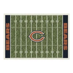 Online Kirklands Home Chicago Bears Home Field Area Rug, 6x8 Green