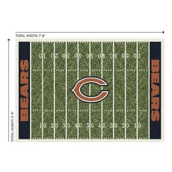 Online Kirklands Home Chicago Bears Home Field Area Rug, 6x8 Green