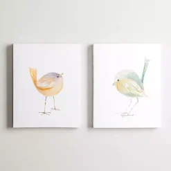 Online Kirklands Home Chickadee Birds Canvas Art Prints, Set of 2