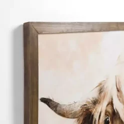 Outlet Kirklands Home Chocolate Milk Cow Framed Art Print