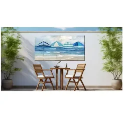 Discount Kirklands Home Chorus Line Outdoor Canvas Art Print