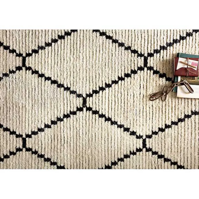 Outlet Kirklands Home Chris Loves Julia x Loloi Alice Cream Rug, 3x5