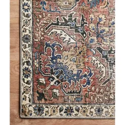 Outlet Kirklands Home Chris Loves Julia x Loloi Jules Merlot Rug, 3x5