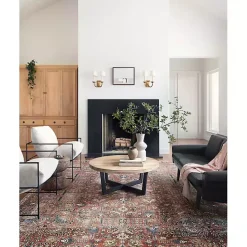 Clearance Kirklands Home Chris Loves Julia x Loloi Jules Merlot Rug, 7x9