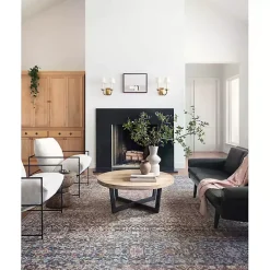 Best Kirklands Home Chris Loves Julia x Loloi Jules Dark Blue Rug, 2x9