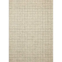 Hot Kirklands Home Chris Loves Julia x Loloi Polly Tan Grid Rug, 2x9
