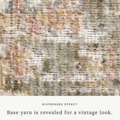 New Kirklands Home Chris Loves Julia x Loloi Sage Rosemarie Rug, 3x5 Green