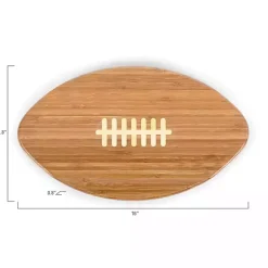 Sale Kirklands Home Cincinnati Bengals Bamboo Football Cutting Board Tan
