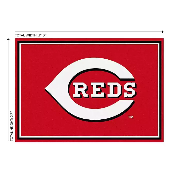 Online Kirklands Home Cincinnati Reds Spirit Rug, 3x4
