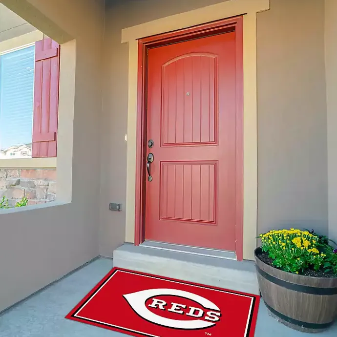 Online Kirklands Home Cincinnati Reds Spirit Rug, 3x4