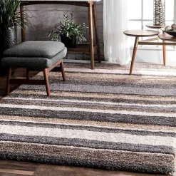 Online Kirklands Home Clark Shag Area Rug, 5x8