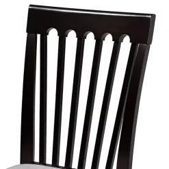 Sale Kirklands Home Classic Black Round Wood 5-pc. Dining Set Gray
