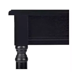 Sale Kirklands Home Classic Tegan Square Accent Table Black