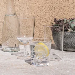 Best Kirklands Home Classic Tall Tumbler Glasses, Set of 6 Clear