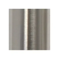 Best Kirklands Home Clear Glass and Nickel Cylindrical Table Lamp White
