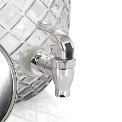 Online Kirklands Home Glass Pineapple Beverage Dispenser Clear