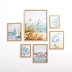 Kirklands Home Coastal Framed Art 6-pc. Gallery Set