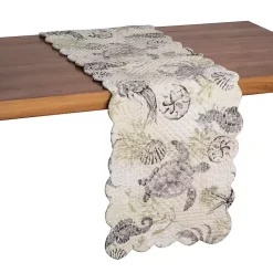 Online Kirklands Home Coastal Quilted Table Runner