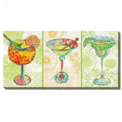 Clearance Kirklands Home Cocktail Hour Outdoor Canvas Art Print