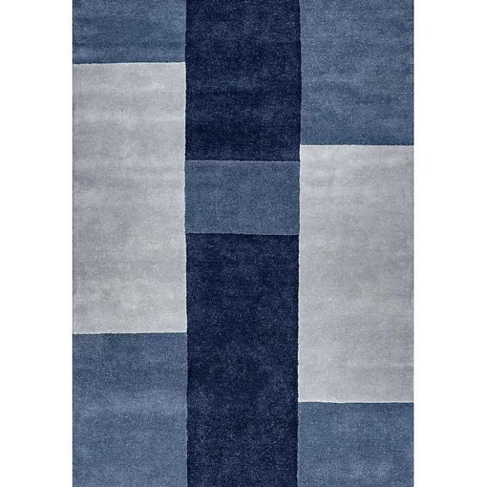 Outlet Kirklands Home Colorado Emily Henderson x RugsUSA Area Rug, 5x8 Blue