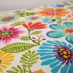 Sale Kirklands Home Colorful Floral Outdoor Chair Cushion Multi