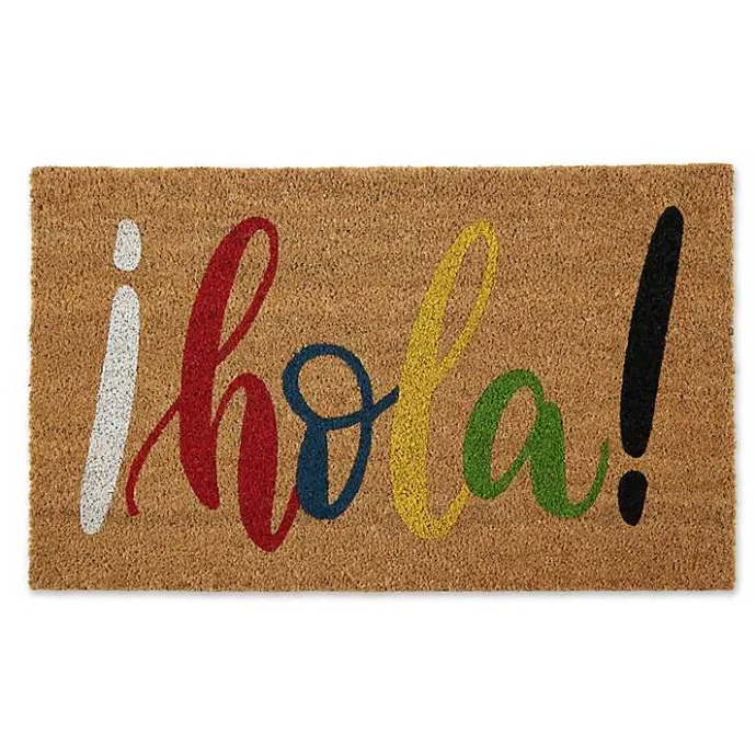 Best Kirklands Home Colorful Hola Doormat Multi