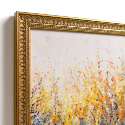 Hot Kirklands Home Colorful Wildflowers Gold Framed Art Print
