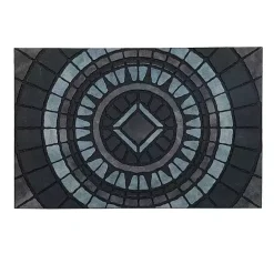 Online Kirklands Home Compass Stone Gray Doormat