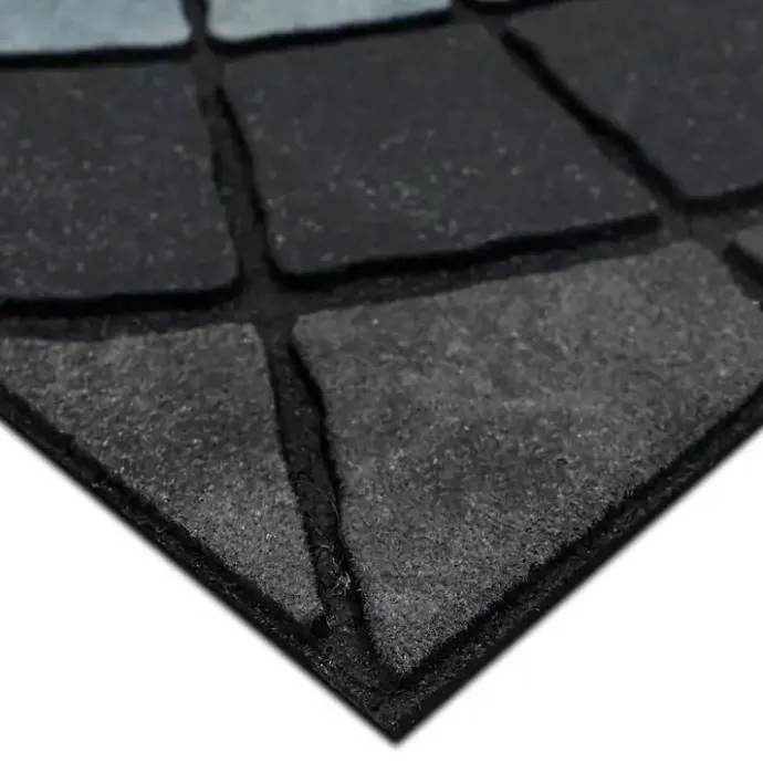 Online Kirklands Home Compass Stone Gray Doormat