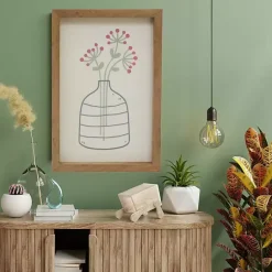 Best Kirklands Home Contemporary Floral I Framed Art Print