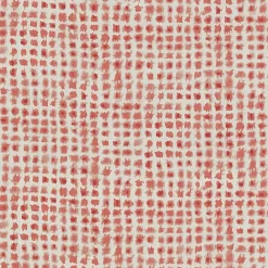 Online Kirklands Home Coral Checkered Wicker Chair Cushions, Set of 2