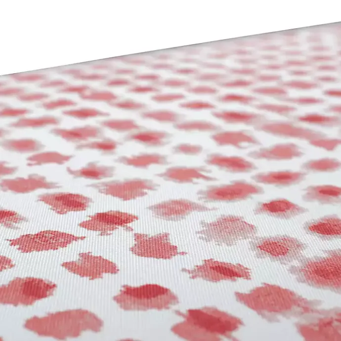Sale Kirklands Home Coral Dotted Settee Cushion