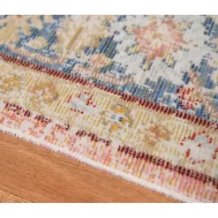 Clearance Kirklands Home Coral Vintage Border Runner, 2x8