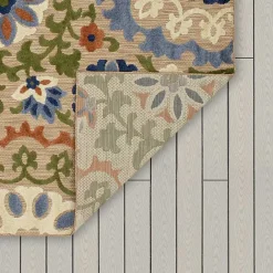 Sale Kirklands Home Coraline Outdoor Area Rug, 6x9 Multi