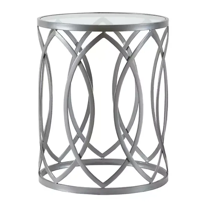 Hot Kirklands Home Corey Geometric Accent Table Gray