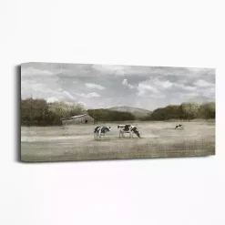 Clearance Kirklands Home Country Satisfaction Giclee Canvas Art Print Green