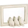 Best Kirklands Home Cream Bird Trio Wall Mirror