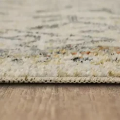 Hot Kirklands Home Cream Granary Floral Runner, 2x8 Ivory