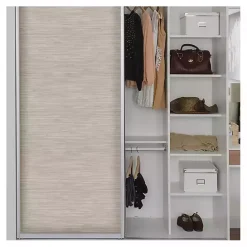 Outlet Kirklands Home Cream Grassweave Peel and Stick Wallpaper