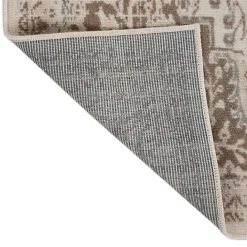 Kirklands Home Cream Medallion Area Rug, 5x8 Ivory