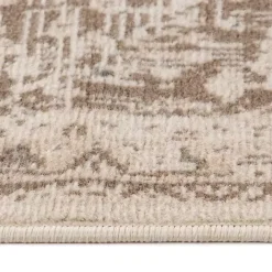 Kirklands Home Cream Medallion Area Rug, 5x8 Ivory