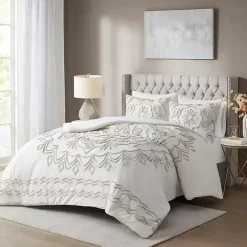 Outlet Kirklands Home Cream Medallion California King Comforter Set White