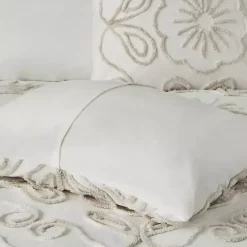 Outlet Kirklands Home Cream Medallion California King Comforter Set White