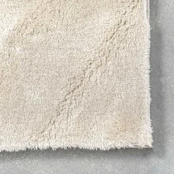 Discount Kirklands Home Cream Shag Washable Area Rug, 8x10 White