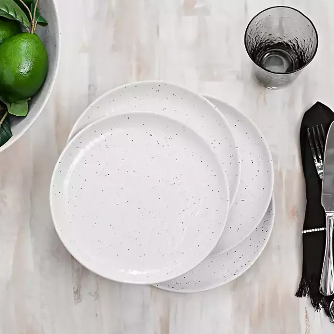 Outlet Kirklands Home Cream Simple Things Salad Plates, Set of 4 Ivory