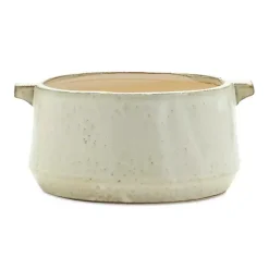 Hot Kirklands Home Cream Terracotta Decorative Planter, 9 in. Ivory