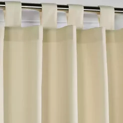 New Kirklands Home Cream Weathermate Blackout Curtain Panel, 84 in. Ivory