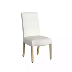 Sale Kirklands Home Cream washed Dining Chairs, Set of 2 White